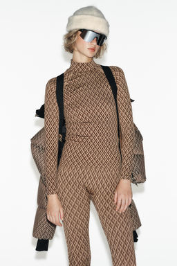 JACQUARD THERMAL T-SHIRT THERMOLITE® CORE SKI COLLECTION - Zara фото 10