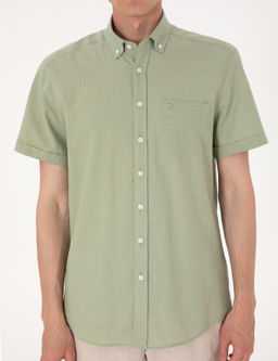 Ye_il Regular Fit K_sa Kollu G_mlek - Pierre cardin фото 6