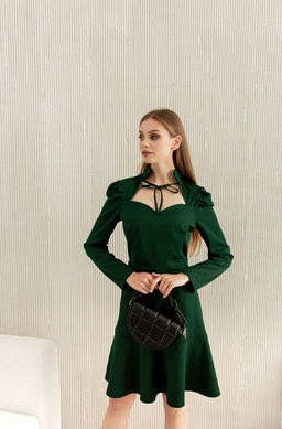 Платье AURA 3158-164-Р изумруд
