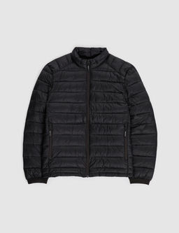 Siyah Cropped Slim Mont