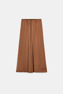 SATIN MIDI SKIRT - Zara фото 7