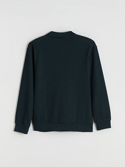Polo Yaka Erkek Sweatshirt