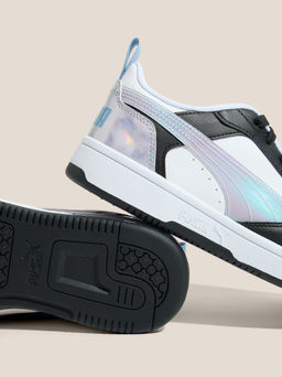 Детские кеды PUMA Puma Rebound V6 Lo Space Belle Jr Артикул 4589119, белый