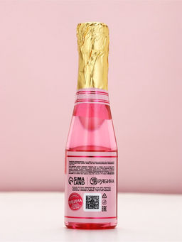 Набор GRL PWR, гель для душа во флаконе шампанское и бомбочка для ванны