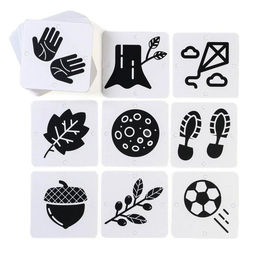 Чёрно-белые картинки для новорожденных Снежные мотивы, 40 картинок, 0+ - Лас играс фото 7