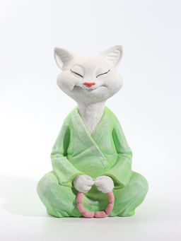 Фигура "Кот Кол Ба Сан" 22х16х32 см