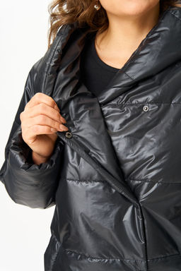 Пальто Anastasia Mak 3011 черный фото 7