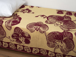 Плед 3с109.411ж1 Орхидея(кр.дерево2) 208х150 см