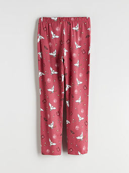 Beli Lastikli Harry Potter Bask?l? K?z ?ocuk Pijama Alt