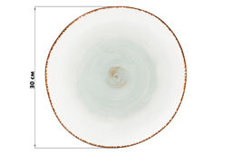 Блюдо сервировочное 30*30*2,7 см Кантри голубой - Elan gallery фото 2