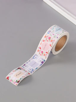 Цена за 2 шт. Наклейка бумага Благодарность, 3?5 см, 200 шт. в рулоне