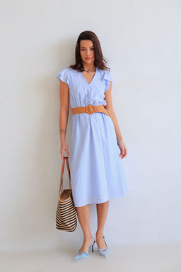 Martichelli Платье нежно-голубое  фото 2