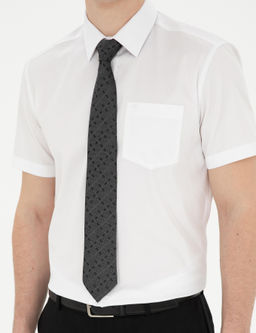 Beyaz Regular Fit K_sa Kollu Basic G_mlek - Pierre cardin фото 13