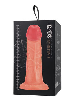 Фаллоимитатор реалистичный, RealStick CALIBER, 20 см, 5