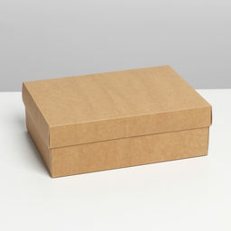 Цена за 2 шт. Коробка подарочная складная крафтовая, упаковка, 21×15×7 см