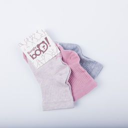 Комплект носков Пудра/Нюд/Пепел - Bungly фото 7