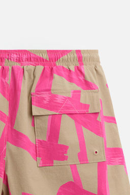 SOYUT DESENLI REGULAR FIT DENIZ SORTU - Zara фото 5