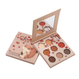 FARRES /HB200-04/ Тени для век 9 цветов "Белочка". (12)