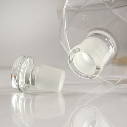 Мини-Бар «Рубин», на подставке, на 2 персоны, штоф - 850 мл, стаканы - 300 мл, 28.5×11×21.5 см, стекло, дерево