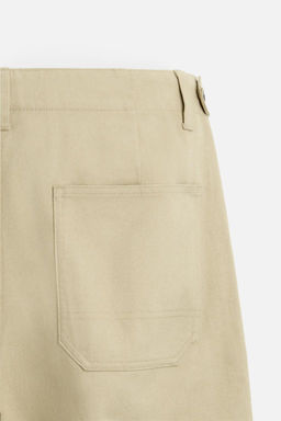 STRAIGHT-LEG ZIP TROUSERS - Zara фото 9