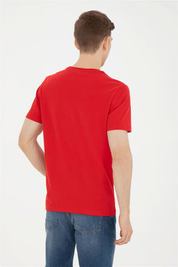 Мужская красная футболка - U.s. polo assn фото 5