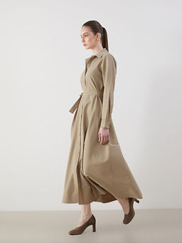 Poplin Kad?n G?mlek Elbise