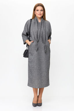 Платье Michel Chic 2157 графит, блеск