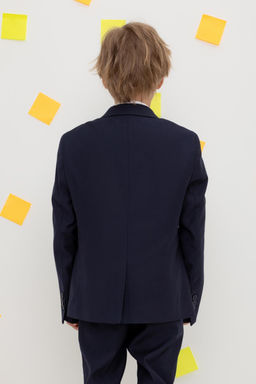 ТК 37021/темно-синий пиджак для мал - Crockid фото 5