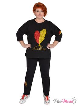 Толстовка Модель №1176 размеры 44-84 - Plusmoda фото 8