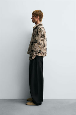TEXTURED JACQUARD JACKET - Zara фото 4