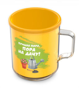 Термокружка п/эт. 0,4л "Дача"