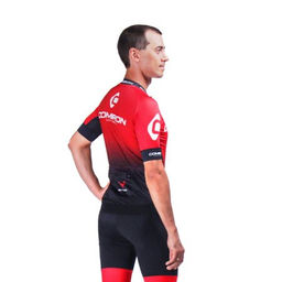 Веломайка/джерси красная спина и грудь / CM-001 Размер M /уп 1/ - Галеонтрейд фото 5