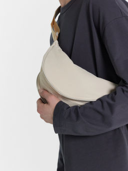 Сумка поясная кремовая - Mark formelle фото 8