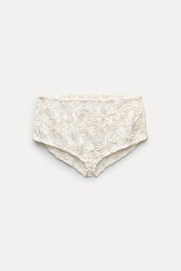 EMBROIDERED BEADED SHORTS - Zara фото 2