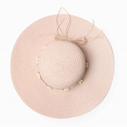 Шляпа женская MINAKU, цв. розовый, р-р 58  фото 4