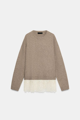 COMBINED KNIT JUMPER - Zara фото 4