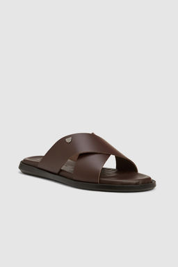 Erkek Kahverengi Terlik - U.s. polo assn фото 3