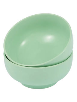 52229 GIPFEL Набор салатников GRONTE 600 мл (2шт.). Материал: керамика. Цвет: светло-зеленый.