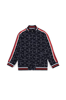 Темно-синяя толстовка для мальчиков с круглым вырезом - U.s. polo assn фото 4