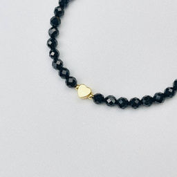 Браслет из Шпинели со вставкой Сердце - Радуга самоцветов фото 3