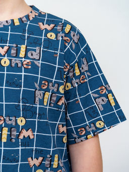 М28/1Д Костюм "Клетка/индиго"