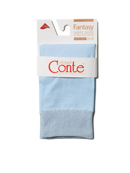 Цена за 2 пары. Носки Классические CONTE FANTASY (люрекс) light blue - Conte elegant фото 7