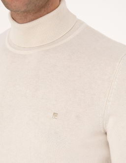 Ta_ Slim Fit Bal_k__ Yaka Basic Triko Kazak - Pierre cardin фото 7