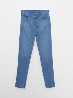 Basic K?z ?ocuk Jean Pantolon