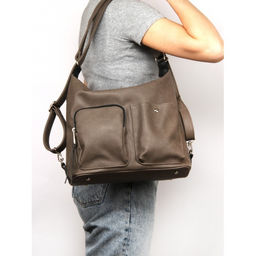 Сумка женская искусственная кожа ADEL-260 (рюкзак change) . 1отдел+кар/пер, капучино 260916 - Adelia фото 5