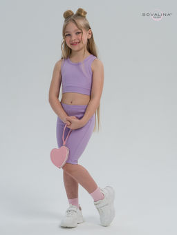 Костюм Тренд лапша лаванда - Sovalina фото 10