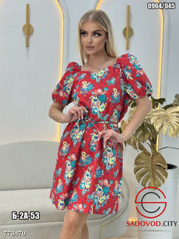 Летнее платье с принтом - Bruno фото 9