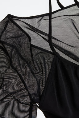 Vestido ajustado drapeado - H&m фото 3