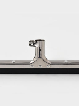 Водосгон для пола, основание нержавеющая сталь, стяжной хомут, 34.5 см