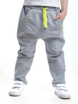 Брюки на резинке с подворотом UD 7333 черн.меланж - Mini maxi фото 11